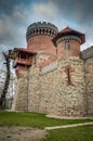 Dracula's castle in Bucharest, Romania Royalty Free Stock Photo